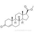 Androst-4-eno-17-karboksylowy kwas, 3-okso, ester metylowy, (57191371,17b) CAS 2681-55-2